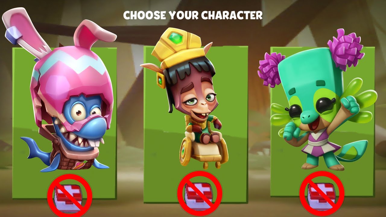 Which Character can Survive Without Health Kit 🤔 | Zooba