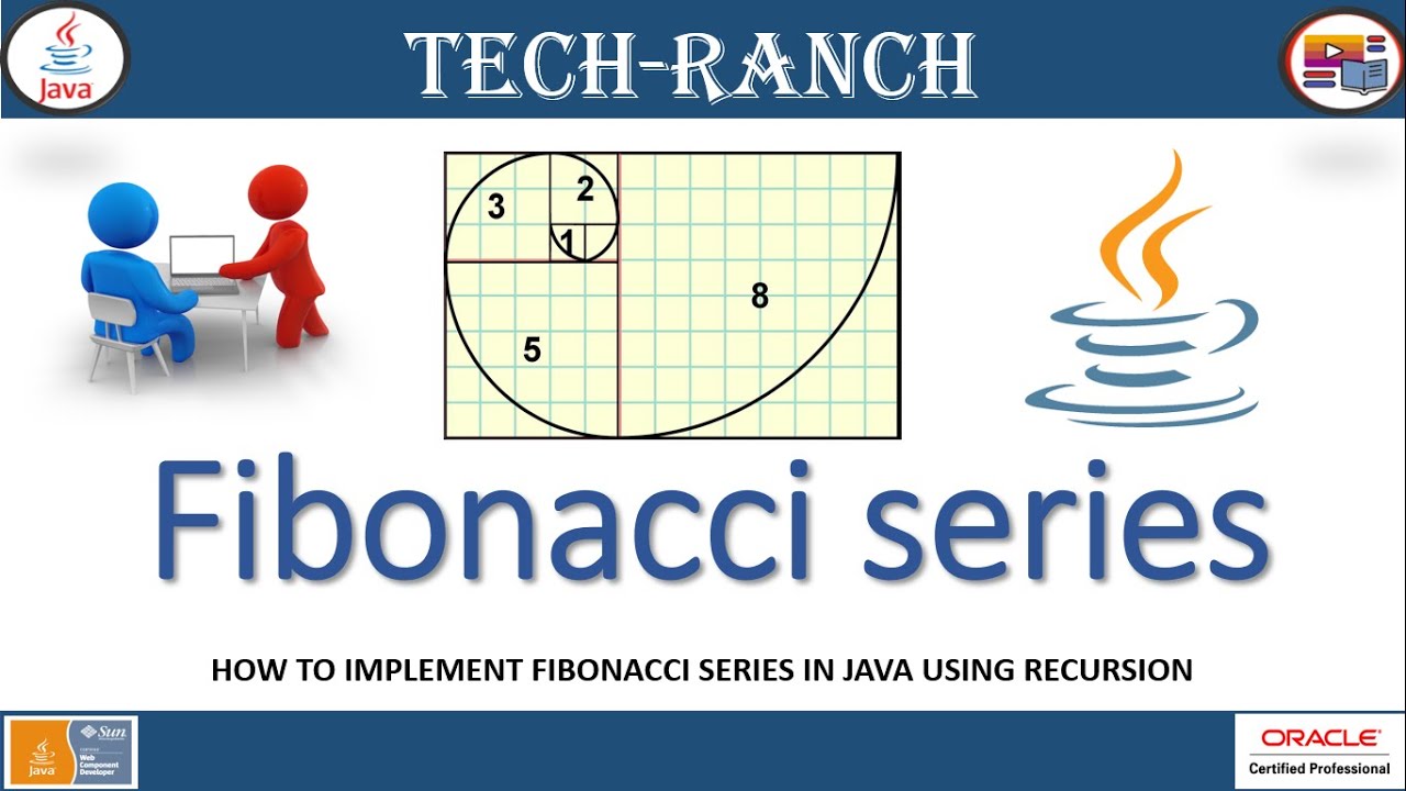 How to implement Fibonacci Series using Recursion | Java Coding Exercise | @TechRanch
