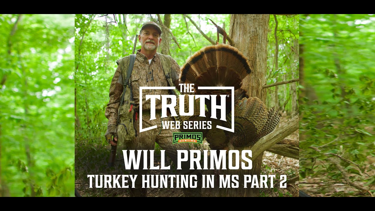 Will Primos Turkey Hunting In Mississippi Part 2- Will Finds Success On An Afternoon Gobbler