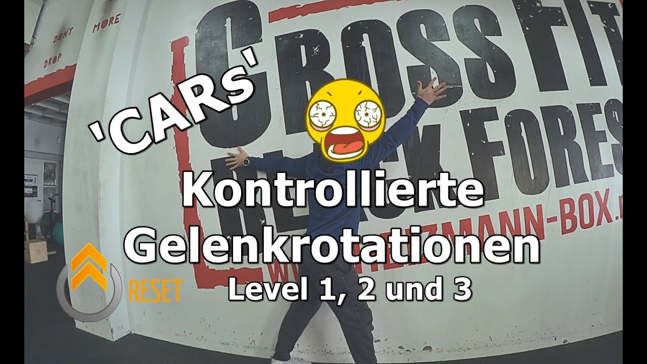 Kontrollierte Gelenksrotationen für die Schulter - Level I bis III - CARs