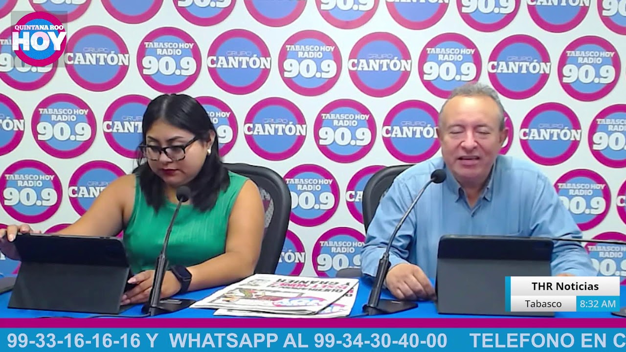 THR Noticias con Susana Melchor y Victor Ortiz a través de la 90.9 FM