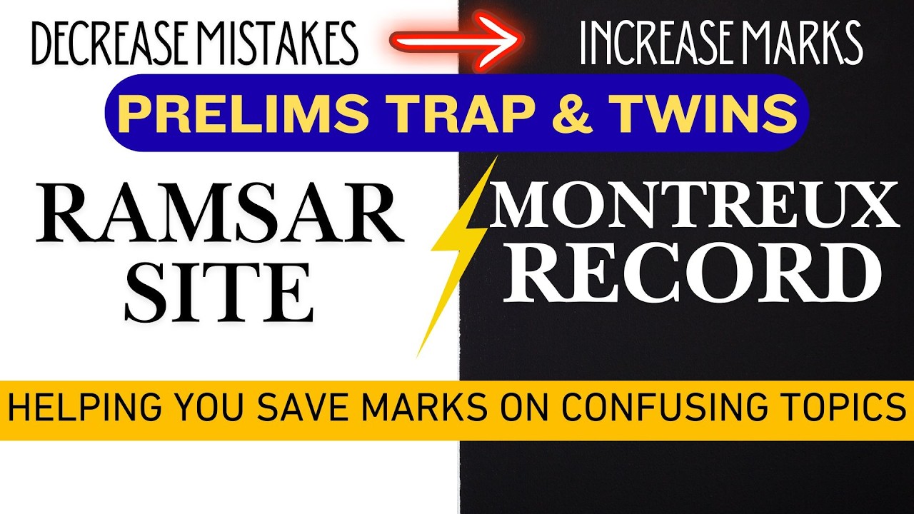 Prelims Trap | Ramsar Site vs Montreux Record | UPSC 2026 | Aman Sir Decode | You X IAS