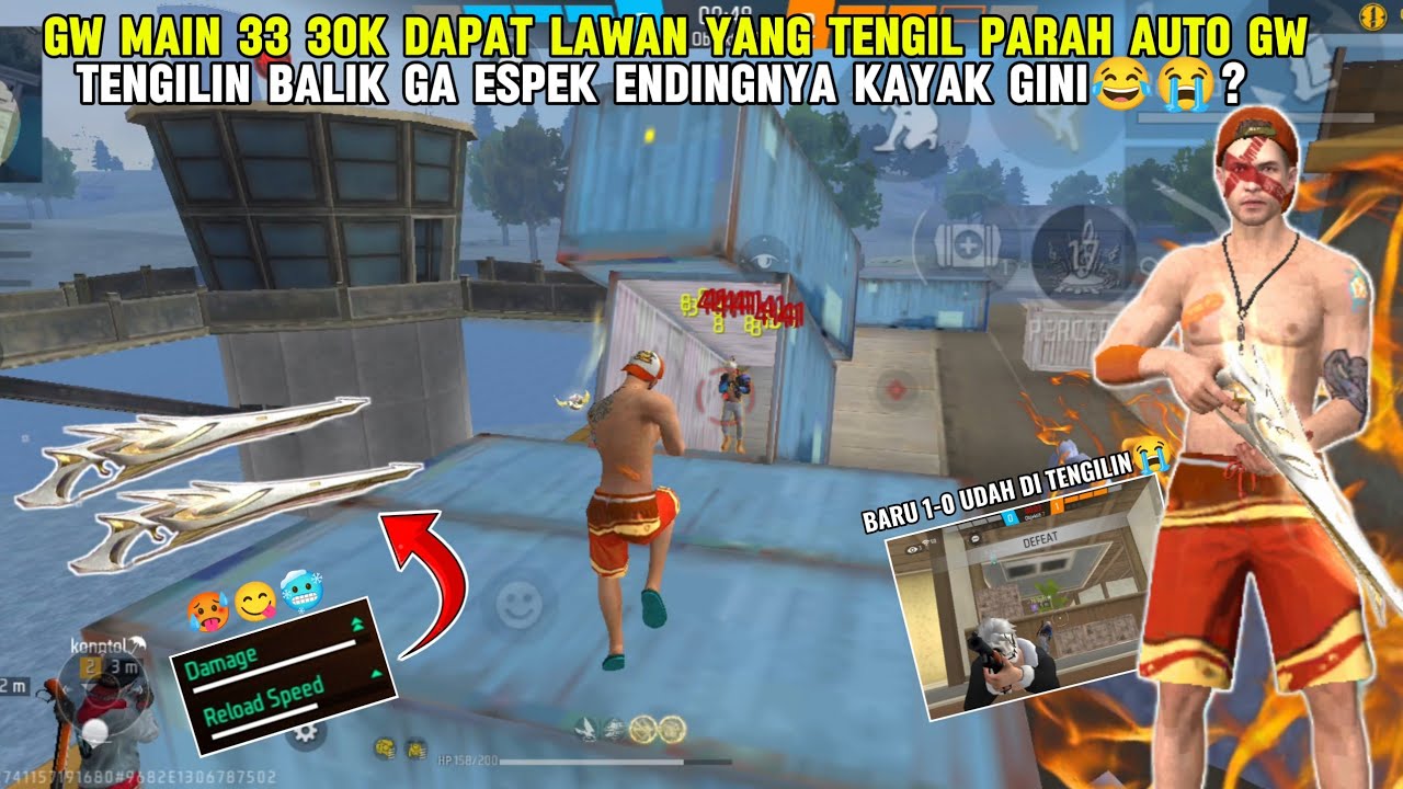 GW MAIN 33 30K DAPAT LAWAN TENGIL TAPI LIHATLAH ENDING NYA GA ESPEKK MALAH GINI😭😂?! 