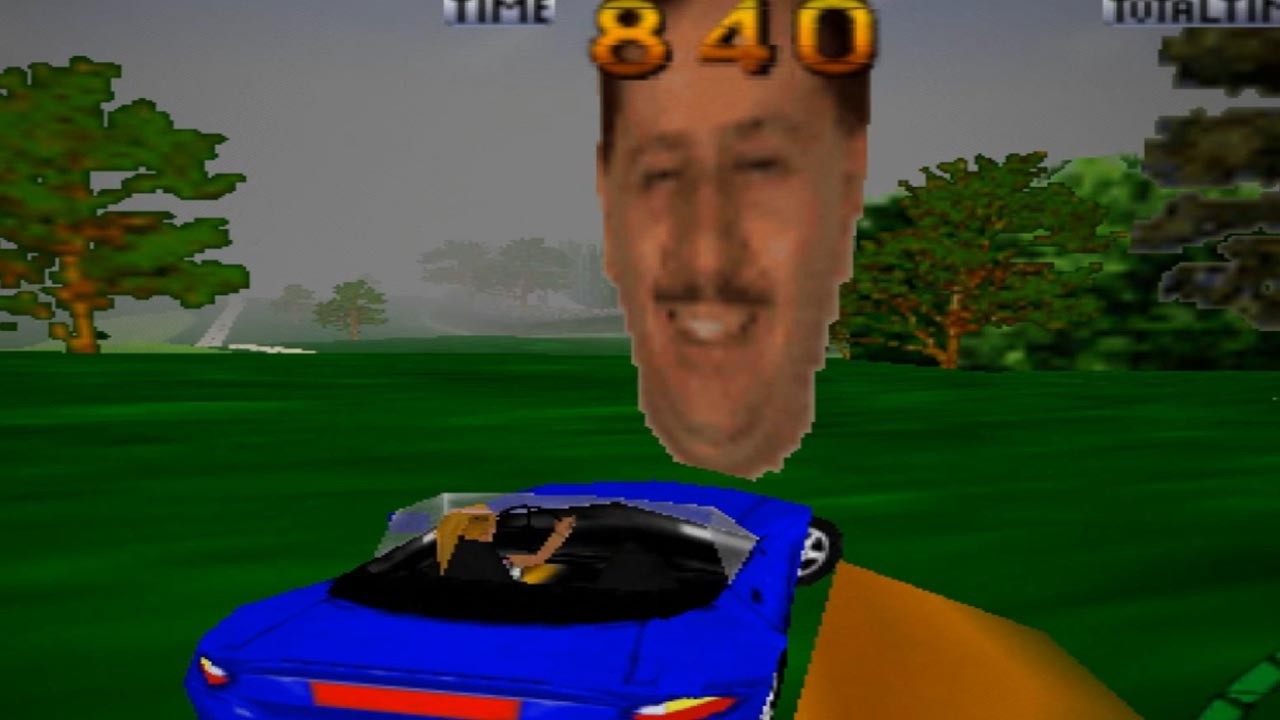 California Speed (N64) - Developer's Easter Egg