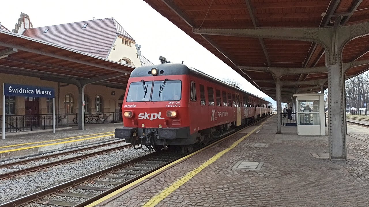 Pociągi na Stacji Świdnica Miasto | Pociągi Świdnica #62
