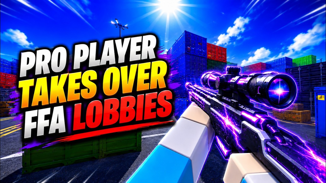 #1 FFA PLAYER Lobby Takeover... (Roblox Sniper Arena)