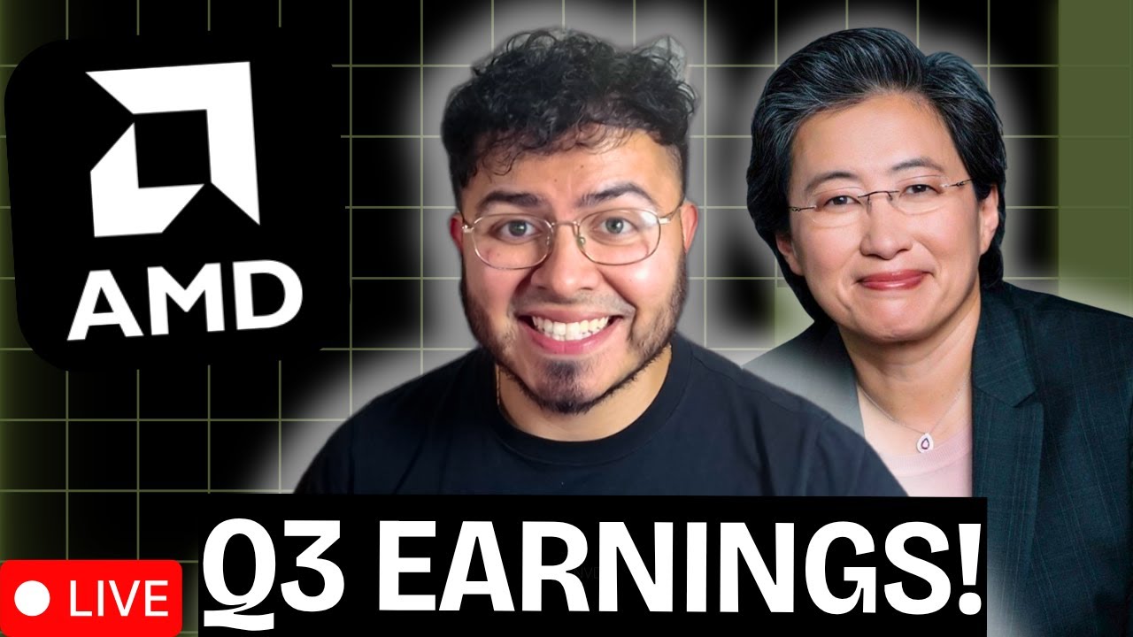 AMD Q3 EARNINGS LIVE COMMENTARY!!