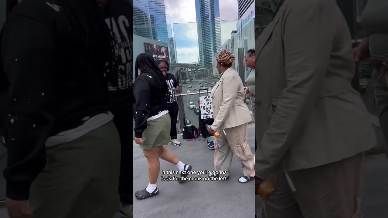 Four Las Vegas Scams Hustles Safety Tips to avoid getting scammed monks show girls skin care samples