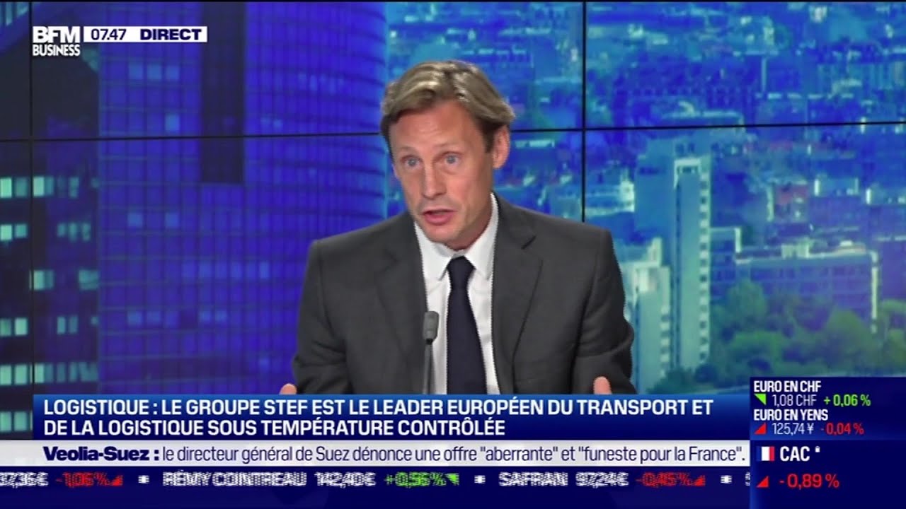 Stanislas Lemor (STEF): STEF, leader européen de la logistique sous température contrôlée