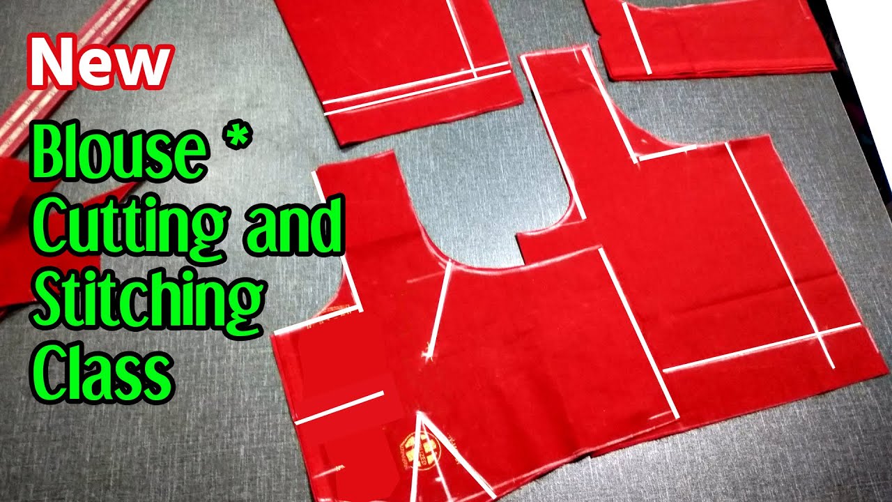 Perfect Blouse Cutting and Stitching Step by Step Class Clear Explanation | Tailoring Class