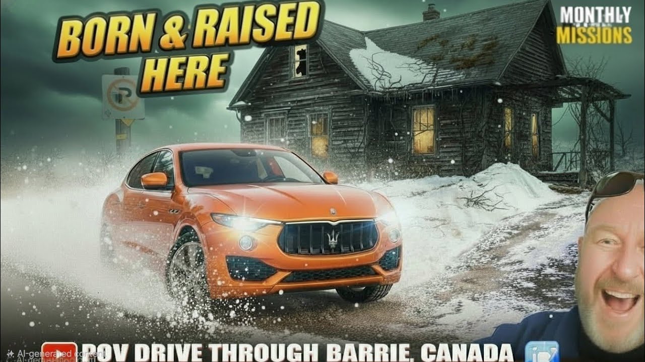 POV Retracing My Old Stomping Grounds - Barrie, Ontario - 🏡 #driving #pov #travel