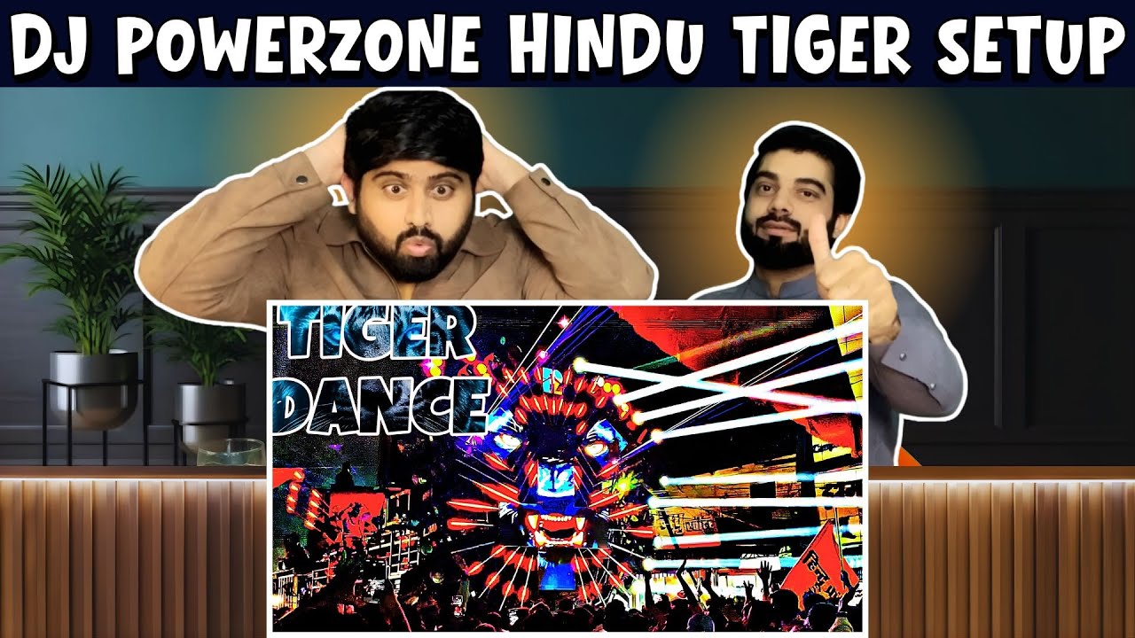 Pakistani Reaction on DJ POWER ZONE  | ROAR OF TIGER 🐅 | जोश 🔥