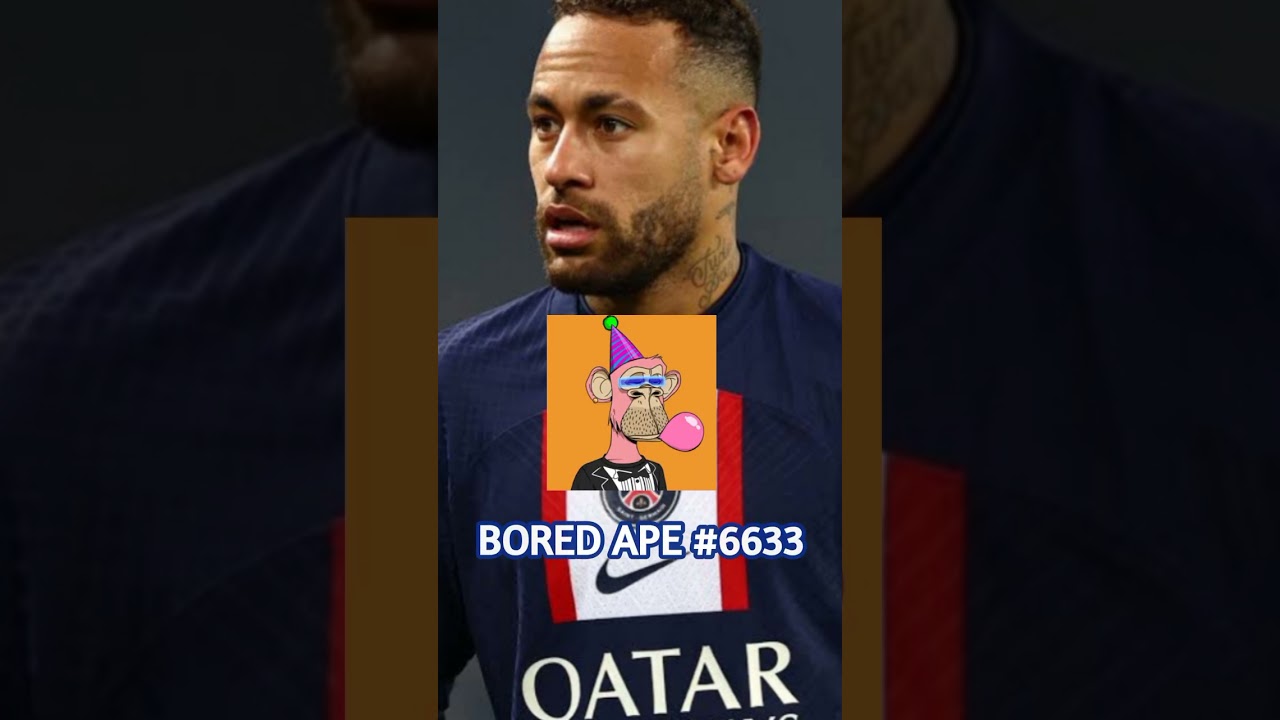 neymar jr. million dollar bored ape NFTs ? #nft #neymar #neymarjr