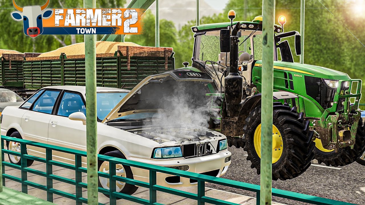 LS19 FarmerTown 2 #72: AUDI stehengeblieben auf der Brücke | LANDWIRTSCHAFTS SIMULATOR 19