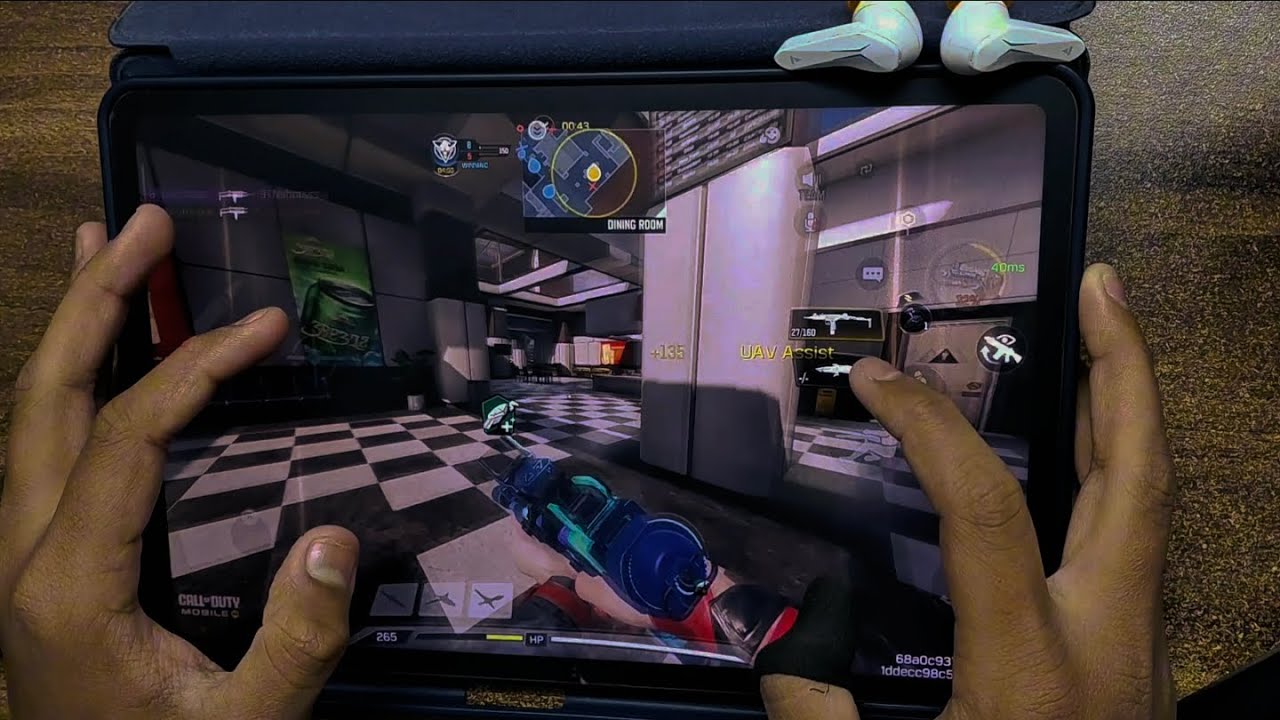 HANDCAM of call of duty mobile 