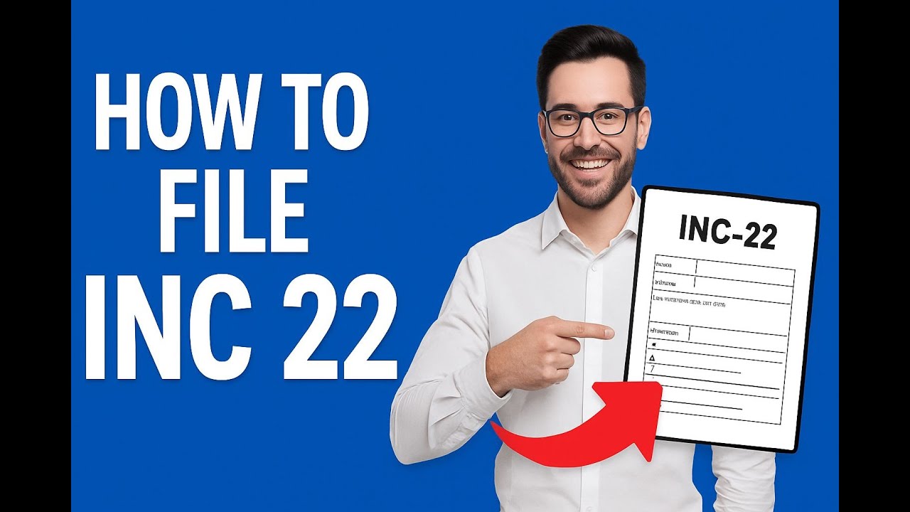How to file INC 22 / MCA Compliance for change in address #how #charteredaccountant #finance