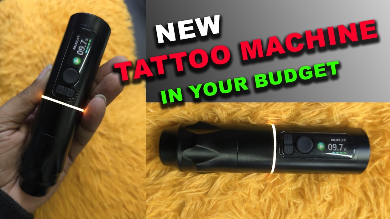 New Tattoo Machine for Begginers || Best Wireles Tattoo Machine