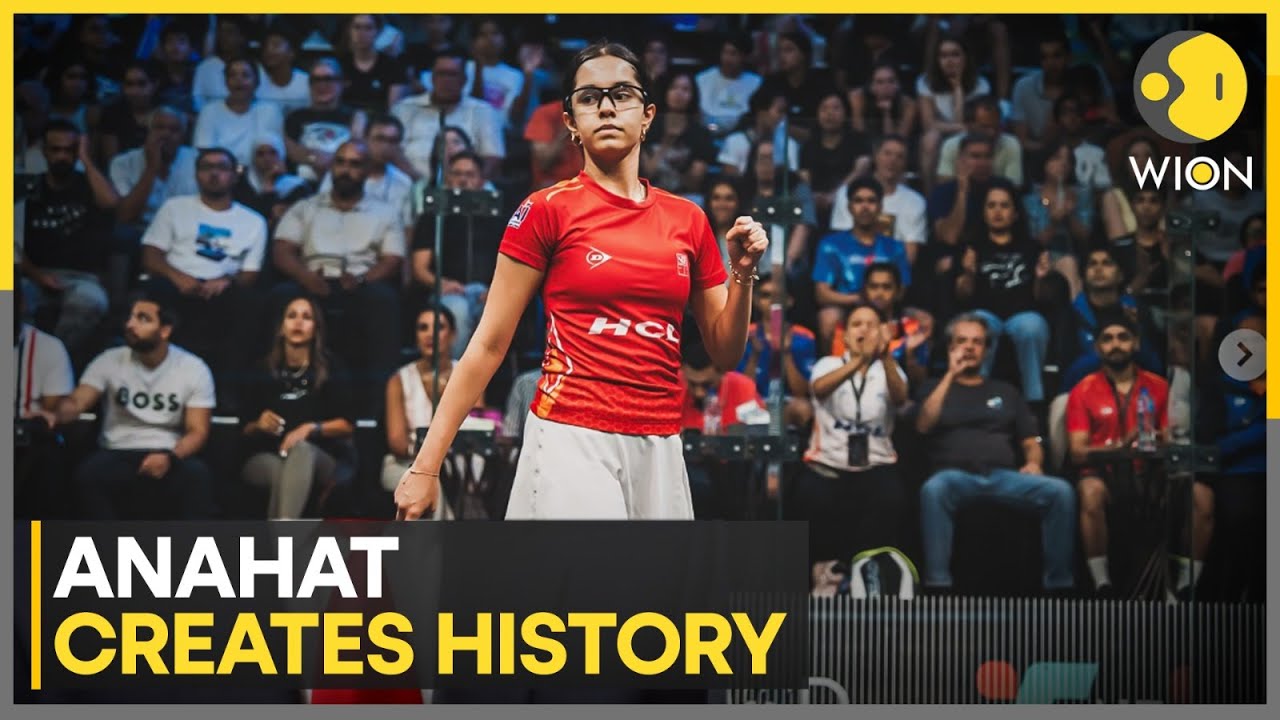 India's Anahat Singh Wins Maiden PSA Bronze-Level Title | WION Sports
