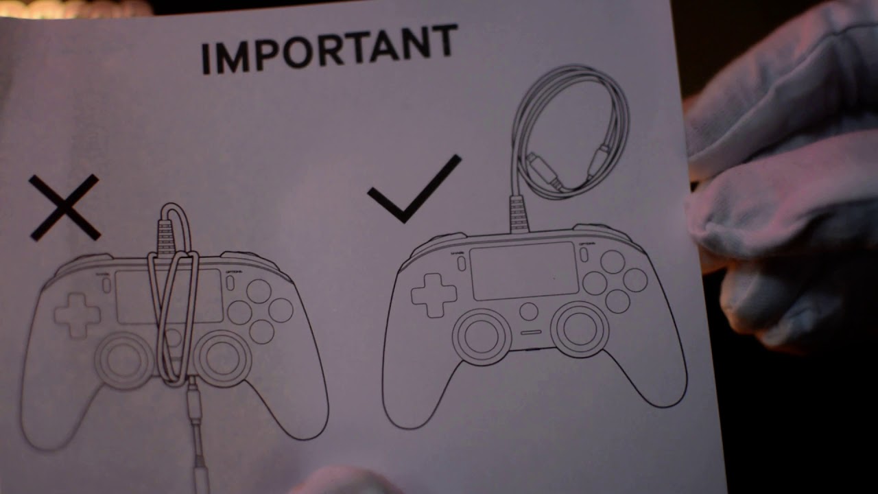 Unboxing Nacon Compact Wired Controller (PS4)