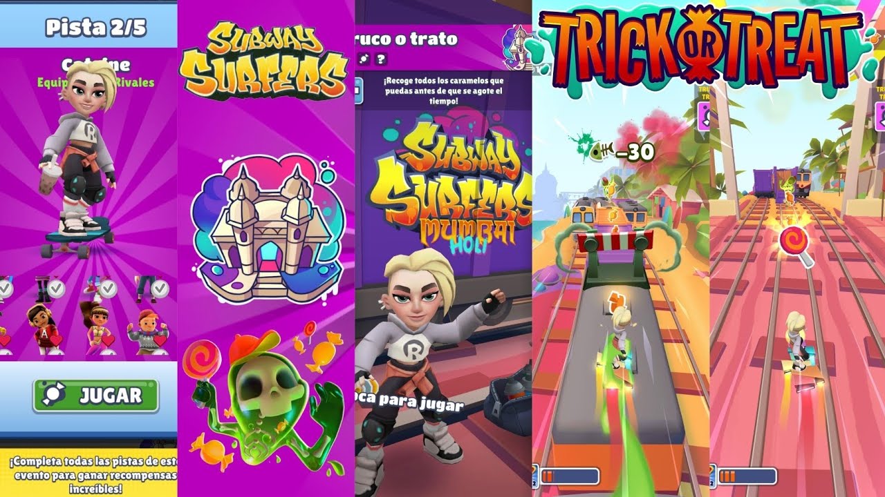 New Subway Surfers Trick or Treat in Holi Mumbai 2025 _ 🍬🍭