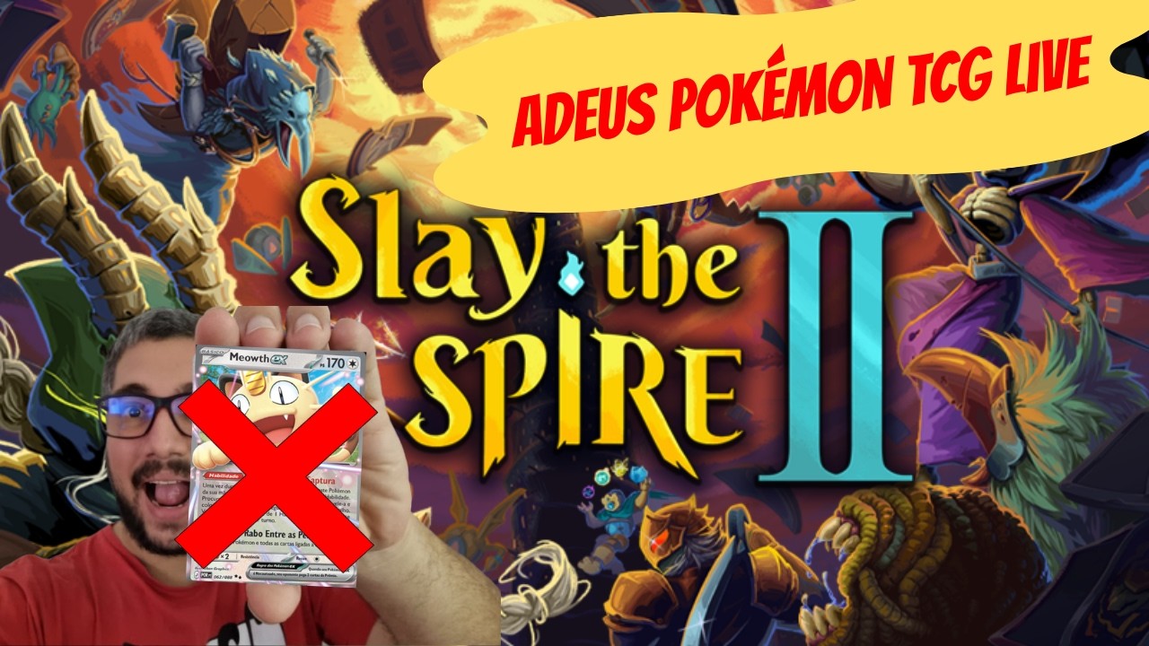 Abandonei o Pokémon TCG Live pelo Slay the Spire 2? O jogo está incrível!