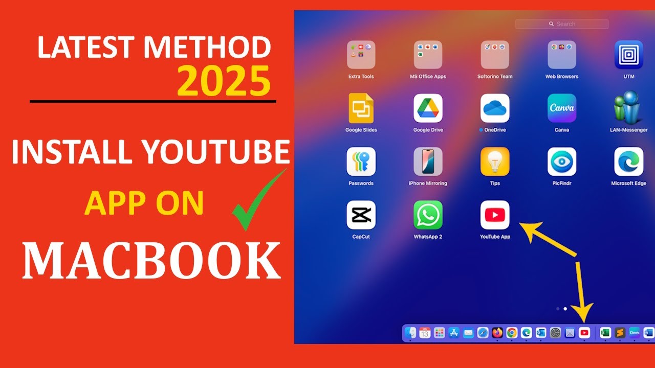 Install YouTube App on MacBook | Add YouTube App on Mac - 2025 Latest