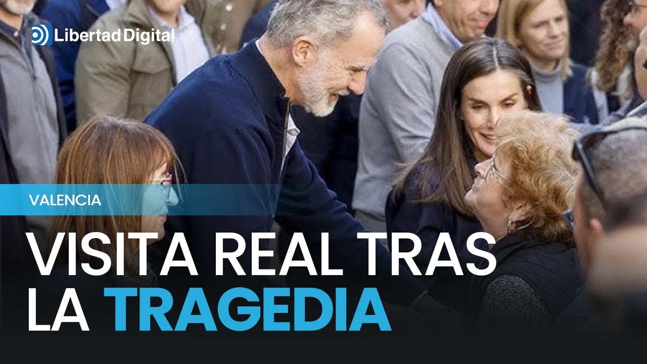 Los Reyes vuelven a las zonas más afectadas por la tragedia de la DANA