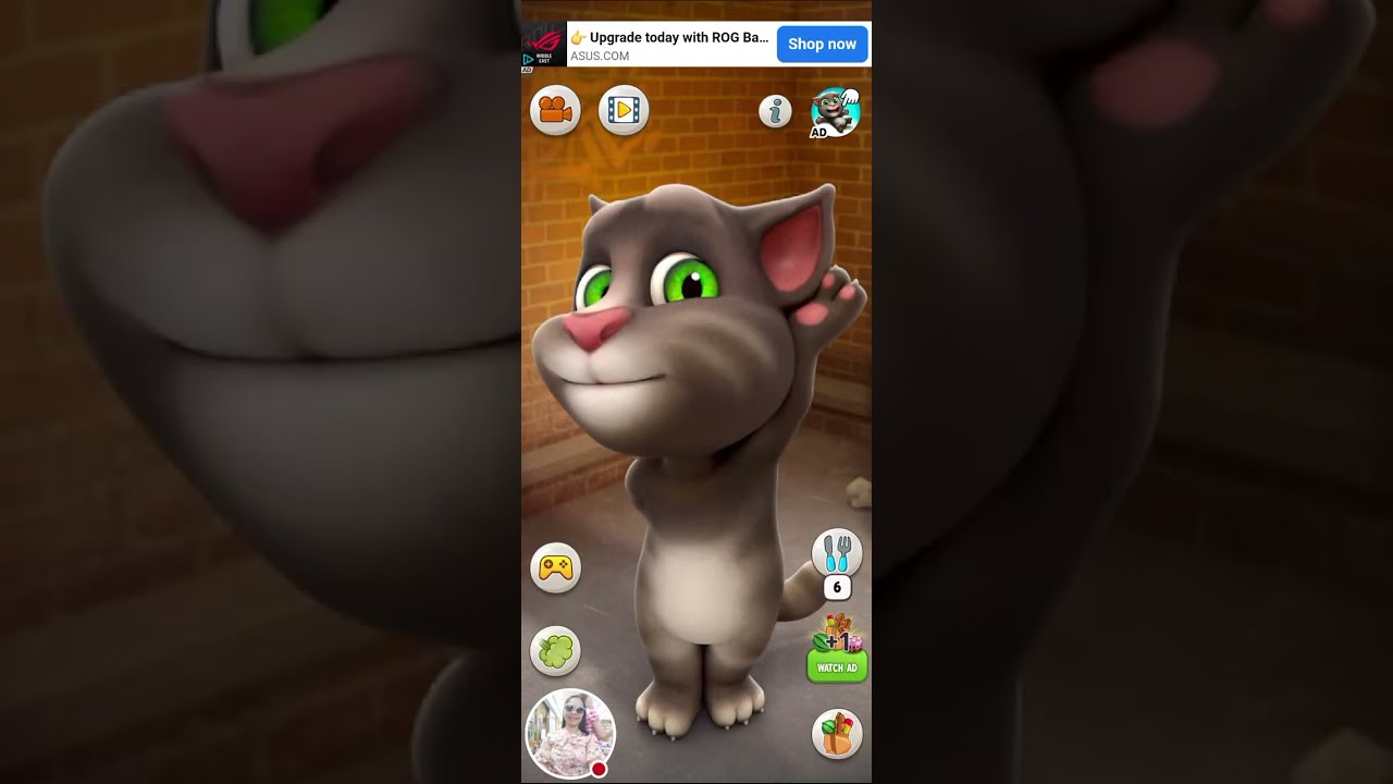 LS TIME WITH TALKING TOM  #ASMR #VIRALVIDEO #ASMRTOM #Talkingtom