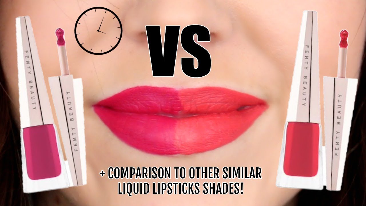 Fenty Beauty Stunna Lip Paint Unlocked + Unattached || Wear Test + Review
