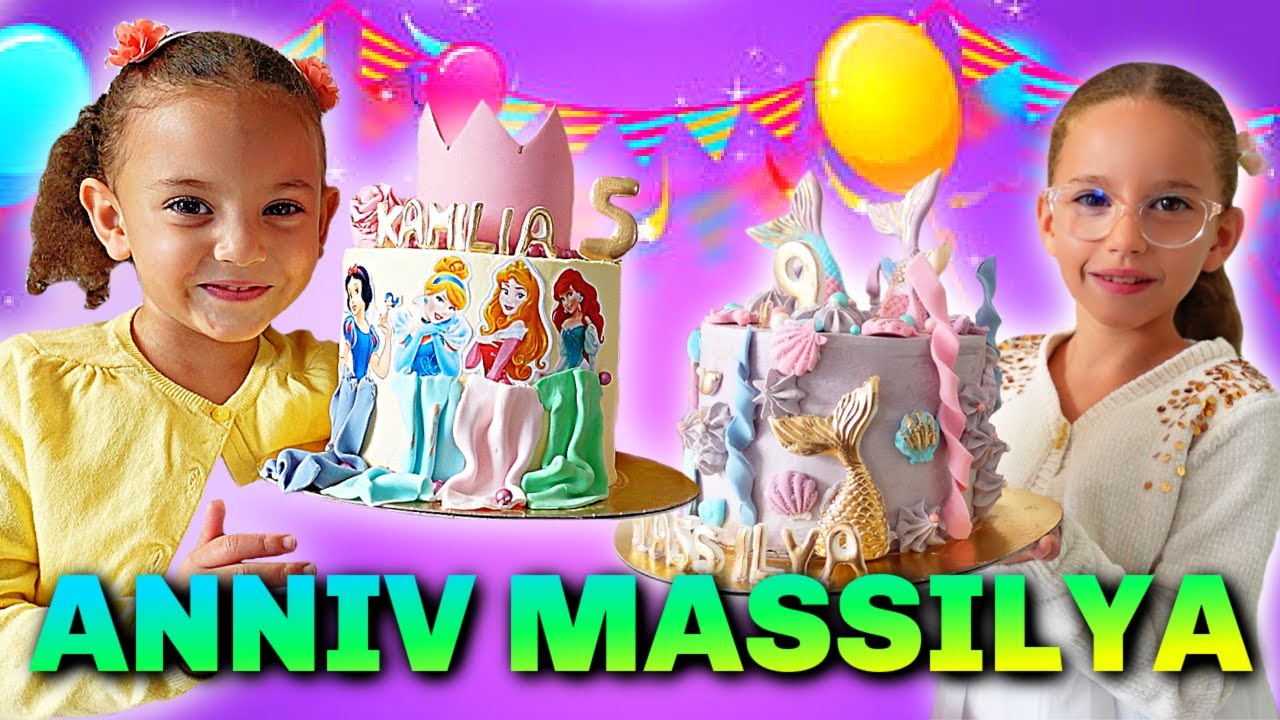 VLOG - Les 9 ANS de MASSILYA et 5 ANS de KAMILIA