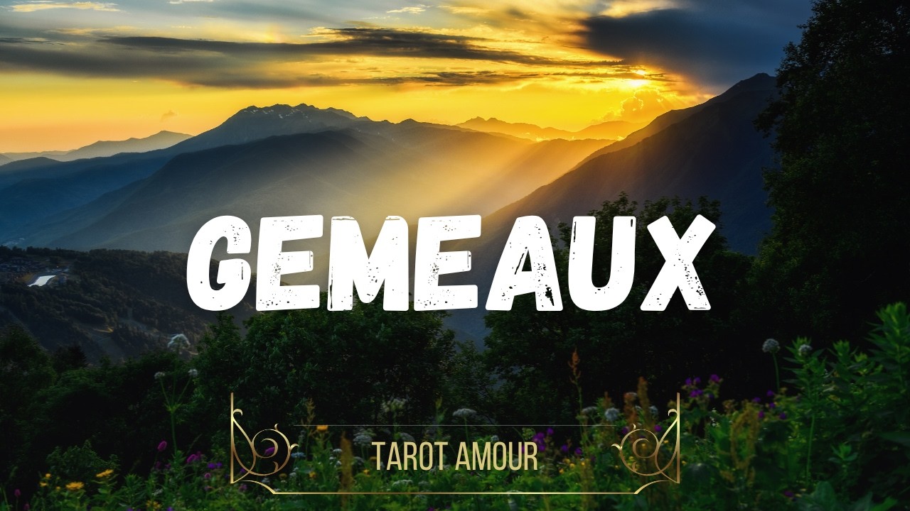 GEMEAUX ÉCOUTE-MOI, C'EST SÉRIEUX😳 QUELQU'UN VIENT VITE POUR TE FAIRE PART DE SON VRAI AMOUR💃🏻🧚🏻‍♀️