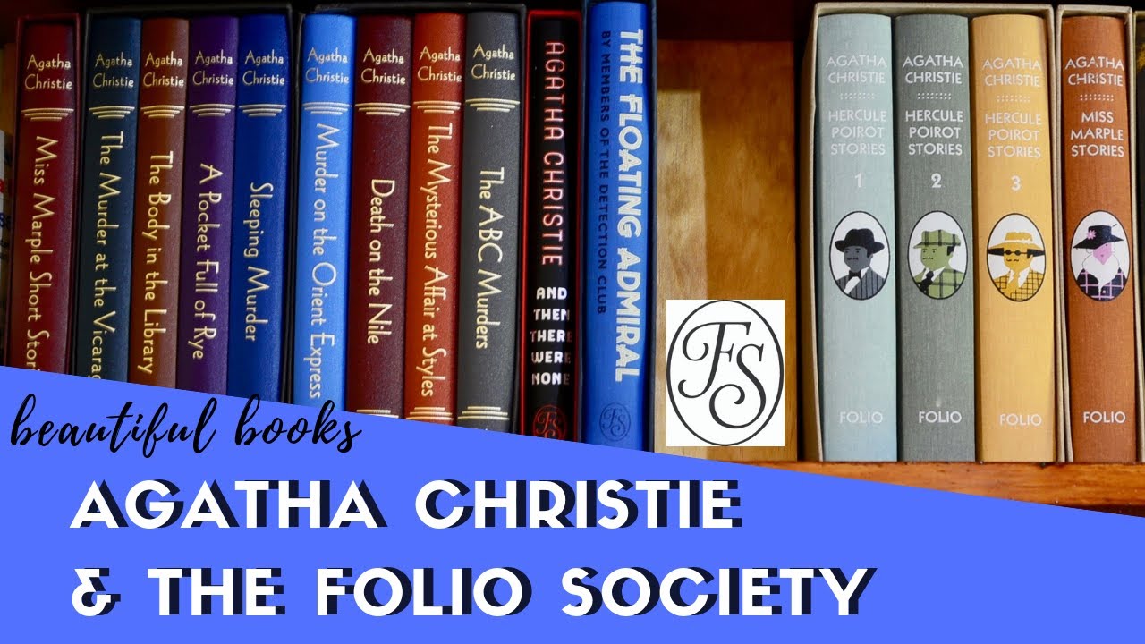 The Folio Society's Agatha Christie Books | Beautiful Mystery Books