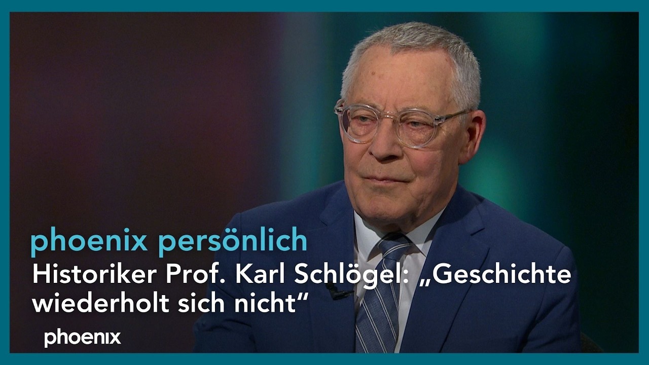 phoenix persönlich: Prof. Karl Schlögel zu Gast bei Theo Koll | 06.03.25