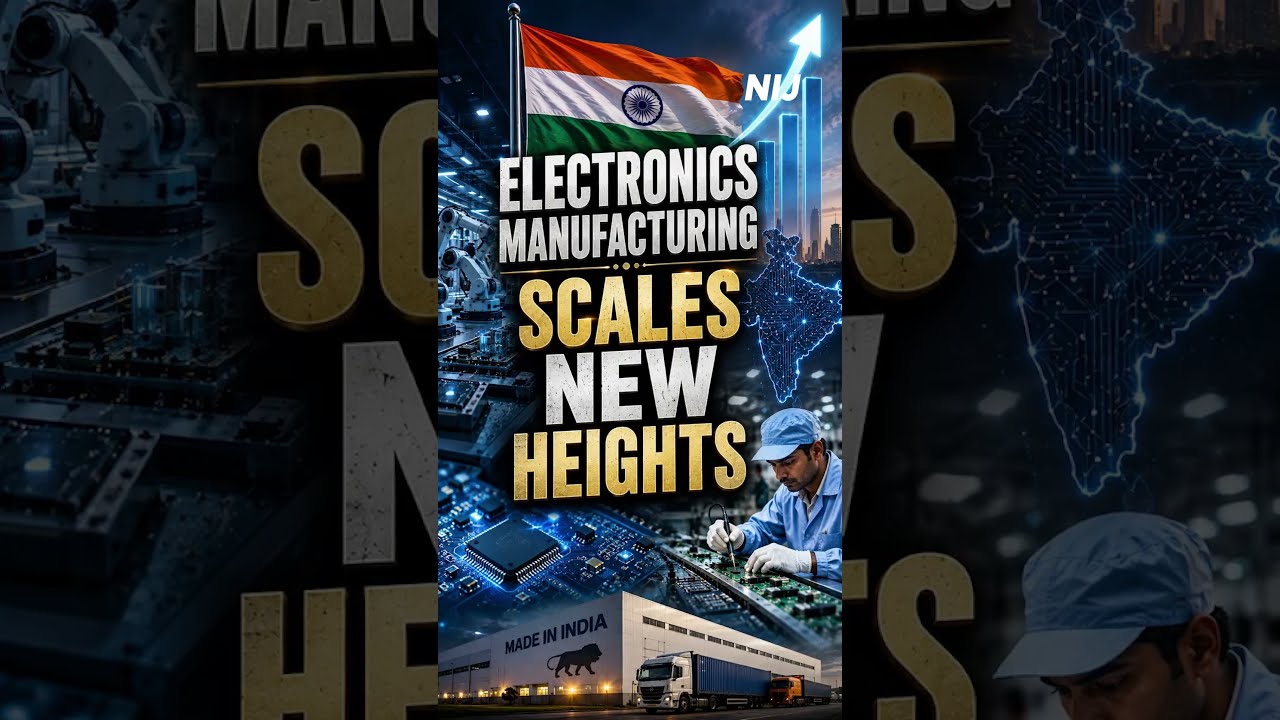 India's Electronics Manufacturing Hits Record High | The Make in India success story