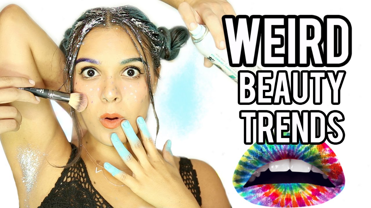 10 WEIRD Beauty Trends Tested! NataliesOutlet