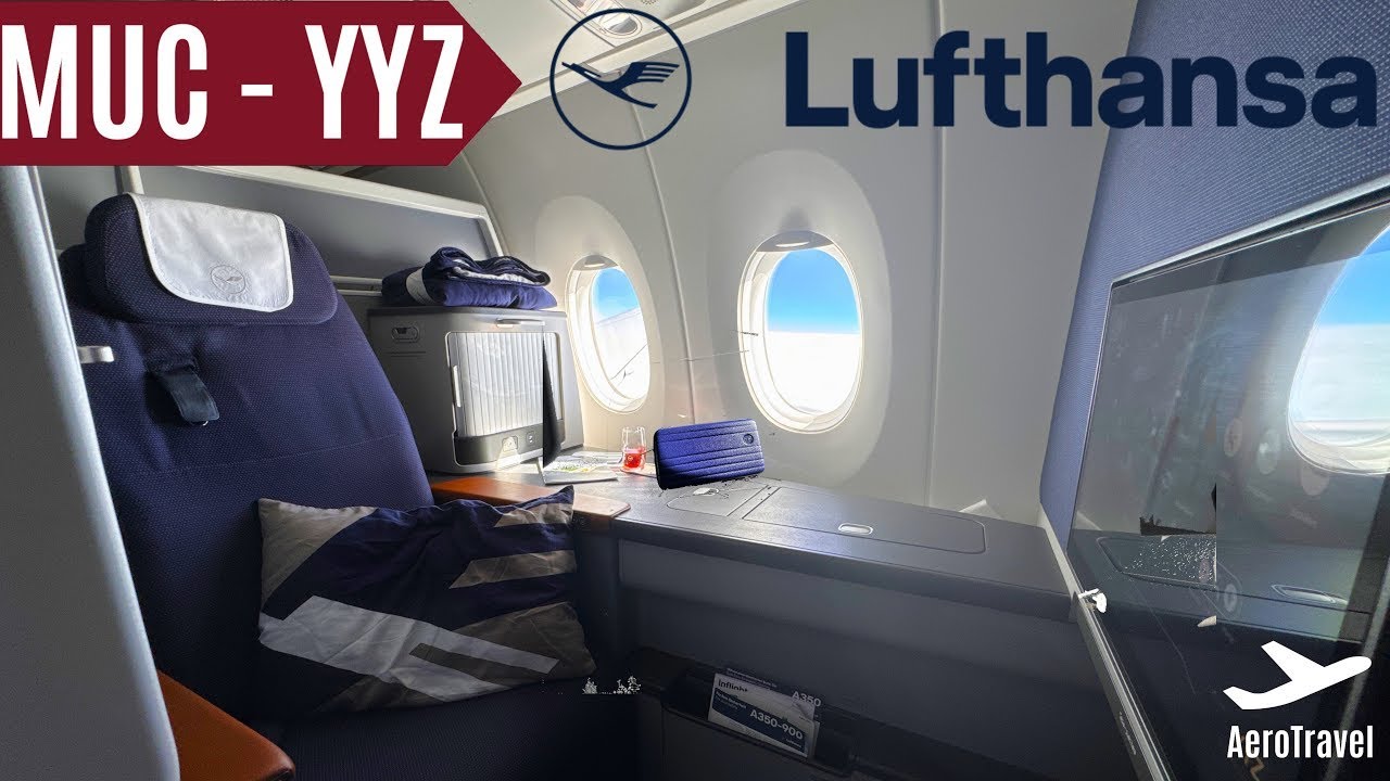 LUFTHANSA BUSINESS CLASS SUITE | NEW ALLEGRIS BUSINESS CLASS | MUNICH - TORONTO | TRIPREPORT 4K UHD