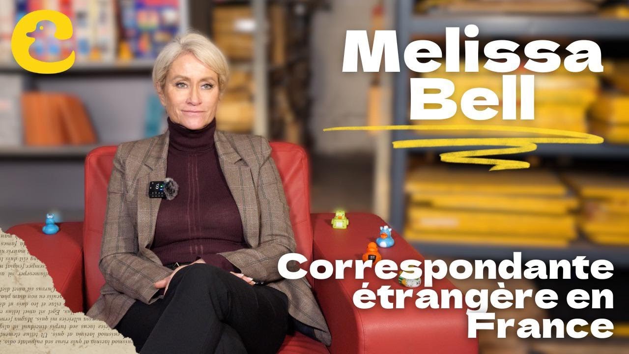 Melissa Bell, correspondante de CNN en France, raconte les États-Unis, la France et le journalisme 🦆