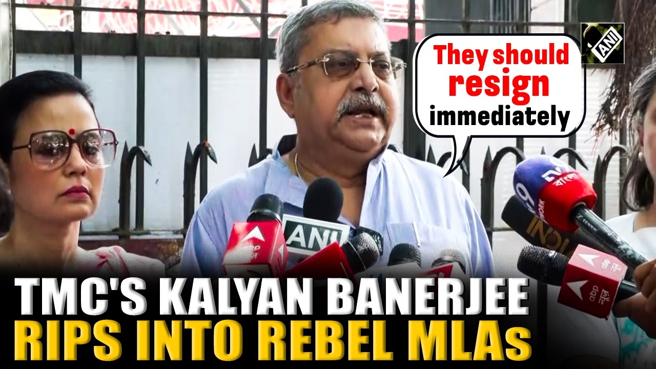 Watch till the end! TMC MP Kalyan Banerjee goes all against rebel MLAs amid party symbol controversy