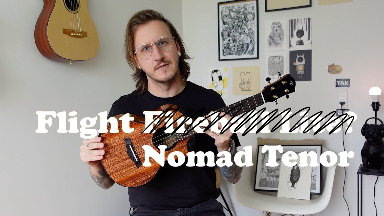 What I use: Flight Nomad Tenor (aka the Fireball Lite) ukulele review