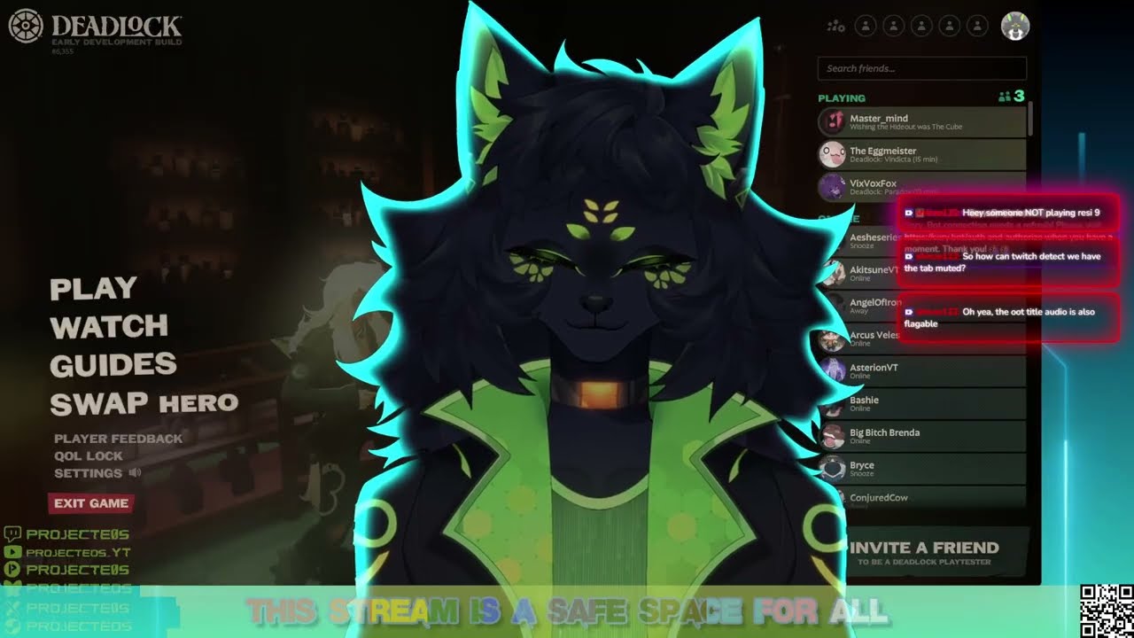 [Unscheduled Stream] I need to betch about Twitch's muted audio policy. Playing #Deadlock as I do.