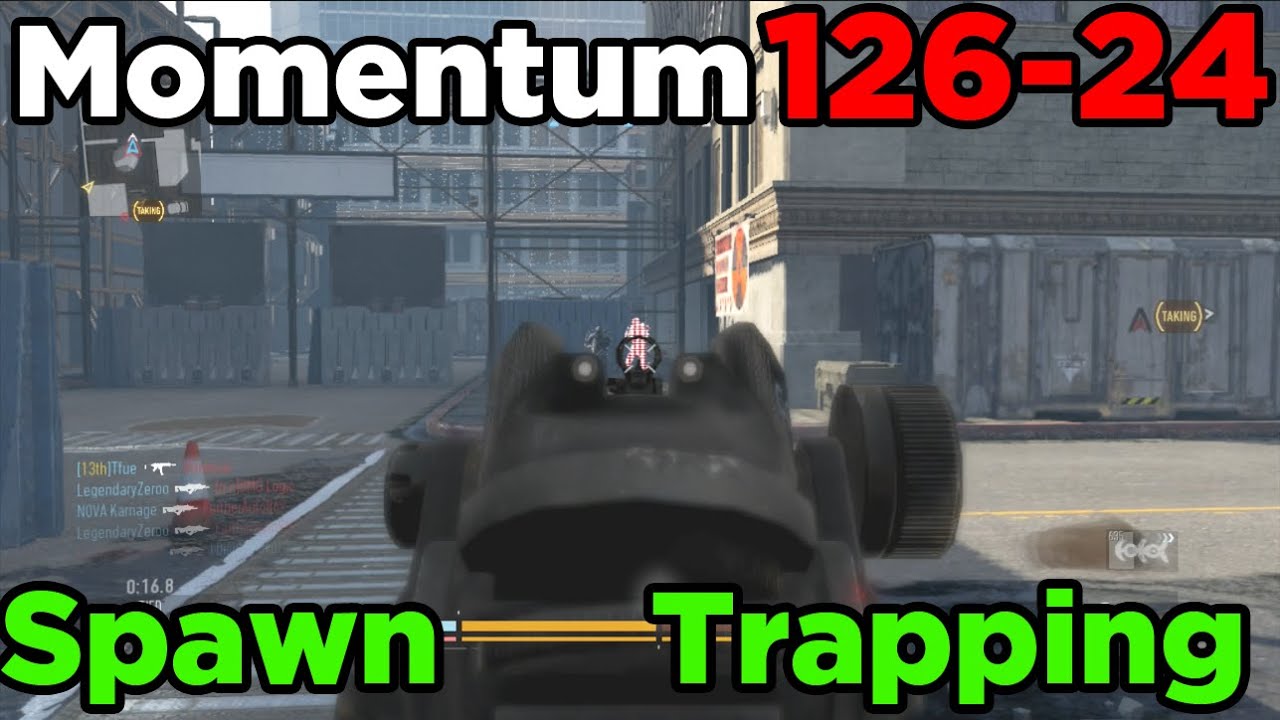 Advanced Warfare Momentum SpawnTrapping 126-24 With KF5