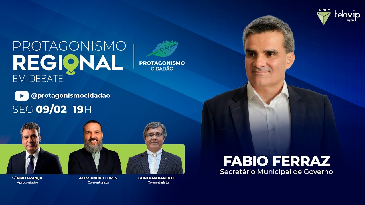 Fabio Ferraz, Secretário Municipal de Gestão | Protagonismo Regional