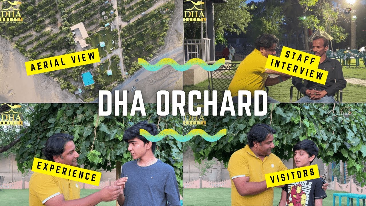 DHA Quetta : DHAQ | DHA Quetta Orchard | Orchard DHA for famlies | Ali Youtuber