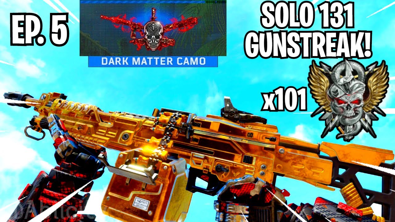 131 GUNSTREAK QUAD NUCLEAR GAMEPLAY..! Road To Dark Matter Episode 5 (COD BO4) Titan - Black Ops 4