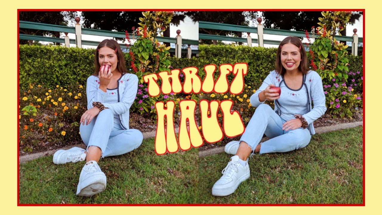Thrift Haul w/ Cute Outfit Ideas!