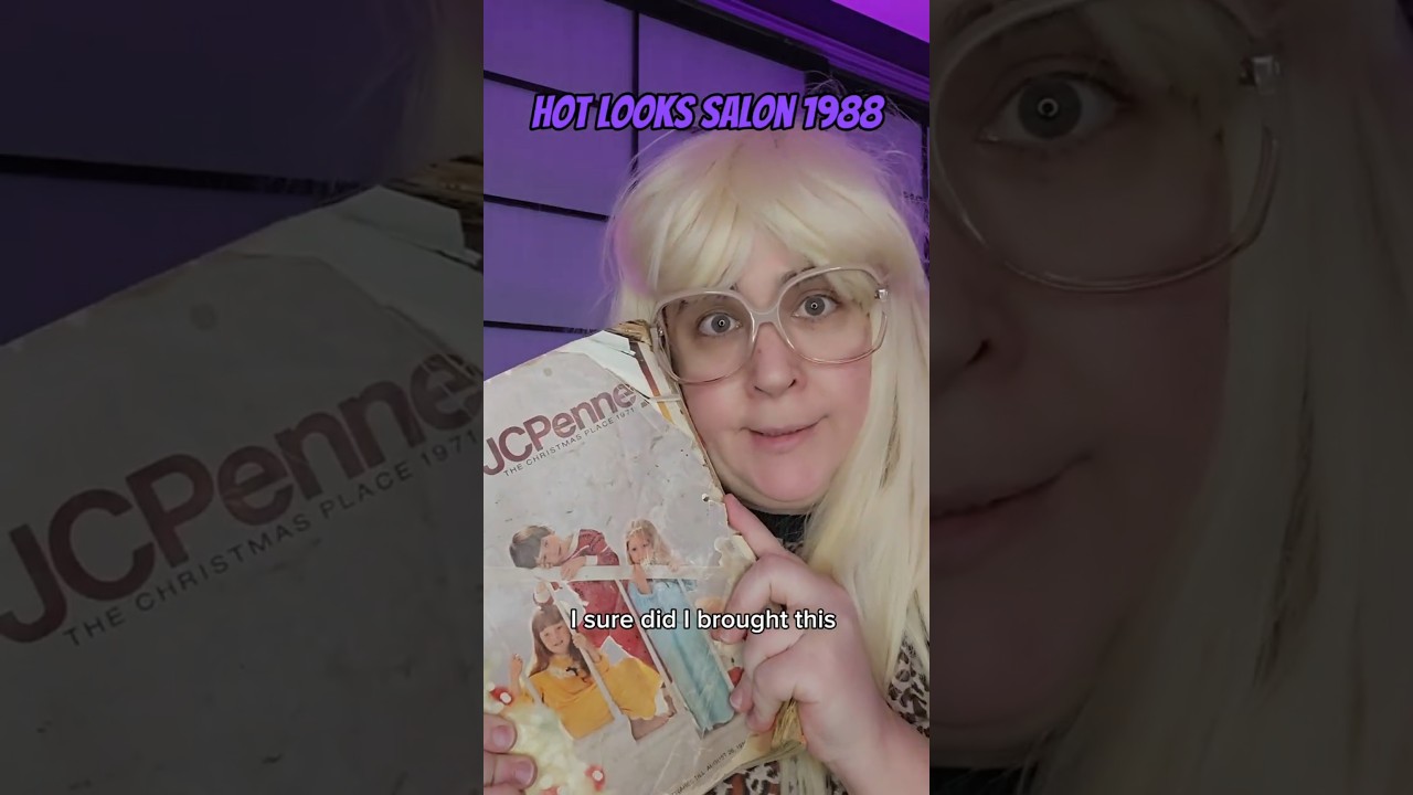 Hot Looks Salon 1988 #salon #hairstylist #80s #80saesthetic #charactercomedy