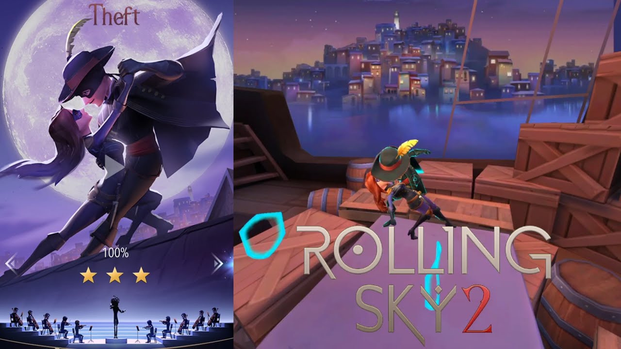 Rolling Sky 2 - Theft | Rolling Dream