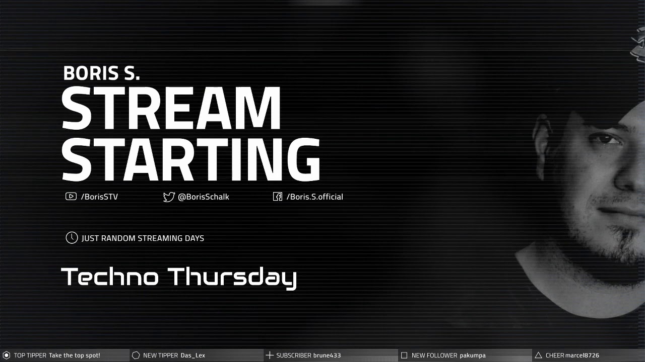 [DE/EN] DJ Set | TECHNO THURSDAY! Strictly Techno  !discord !commands !donate