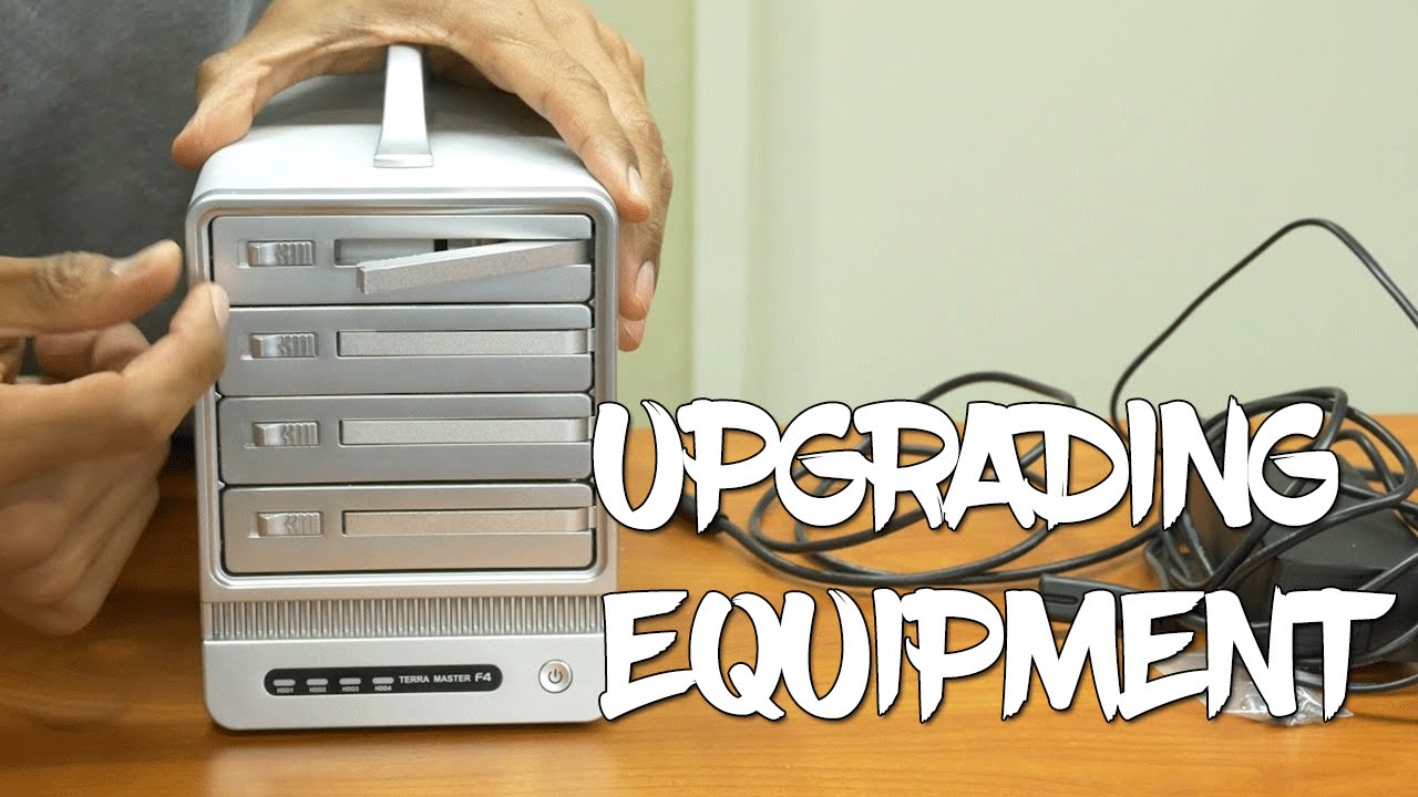 Upgrading My External HD with Terra Master F4-300 DAS RAID Storage Device