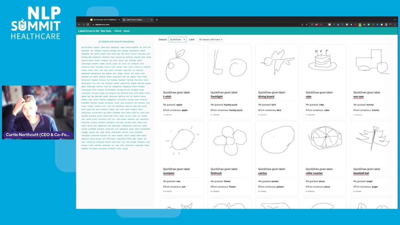 Cleanlab: Making AI Work with Messy, Real-World Healthcare and NLP Data